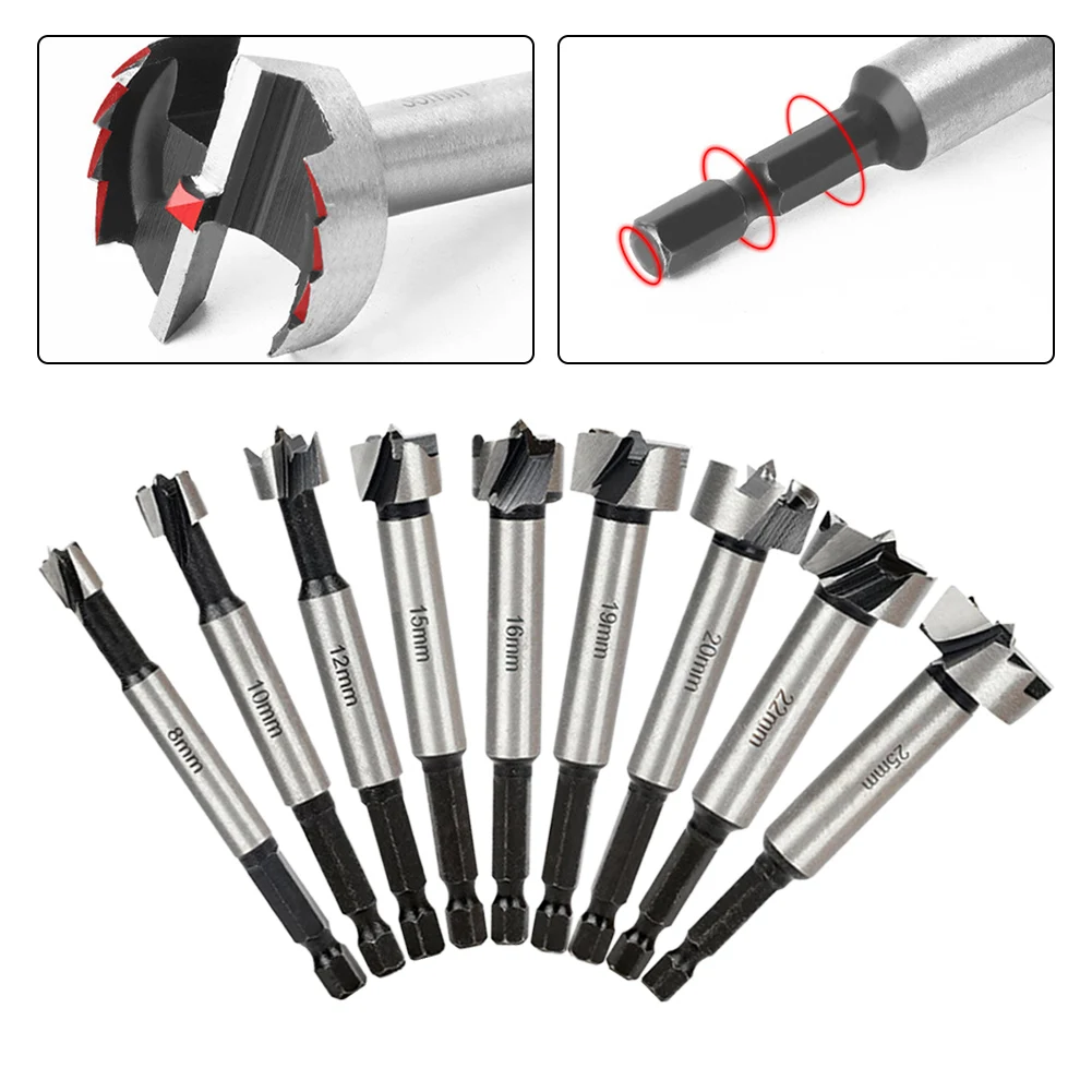 Lowe'S Home Improvement - 8mm-25mm boorbitscharnierboor DIY Home Improvement Gemakkelijke