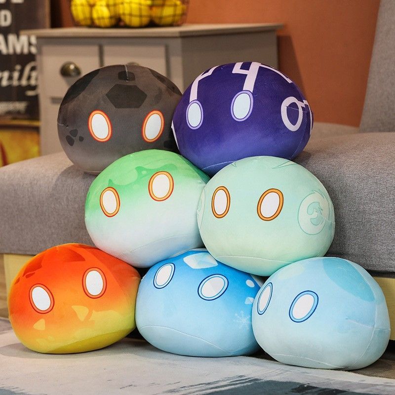 Home Improvement Game - Genshin Impact Slime Pluche Speelgoed Zacht