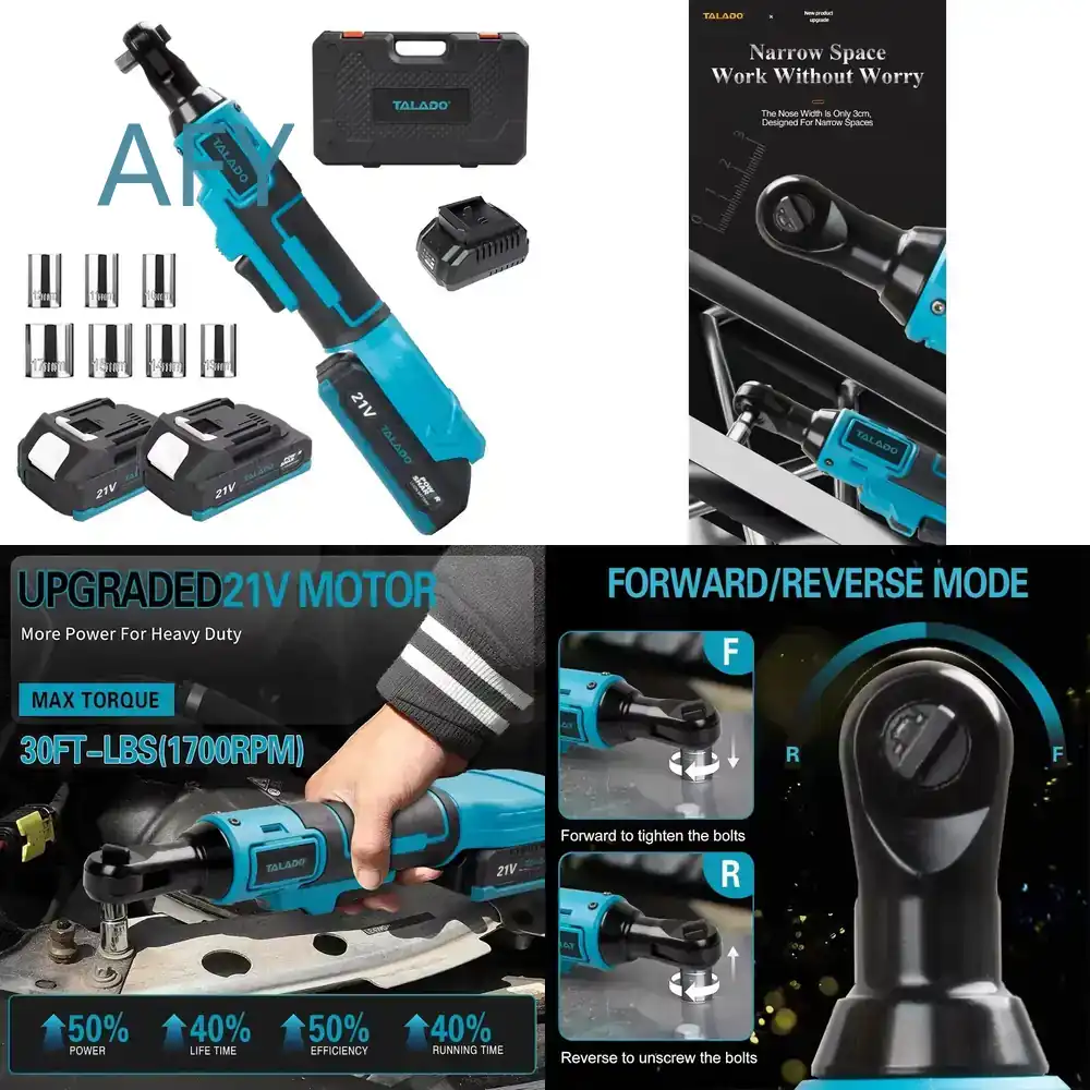 Lowe'S Home Improvement - 21V krachtige ratelmoersleutel voor elektrisch gereedschap
