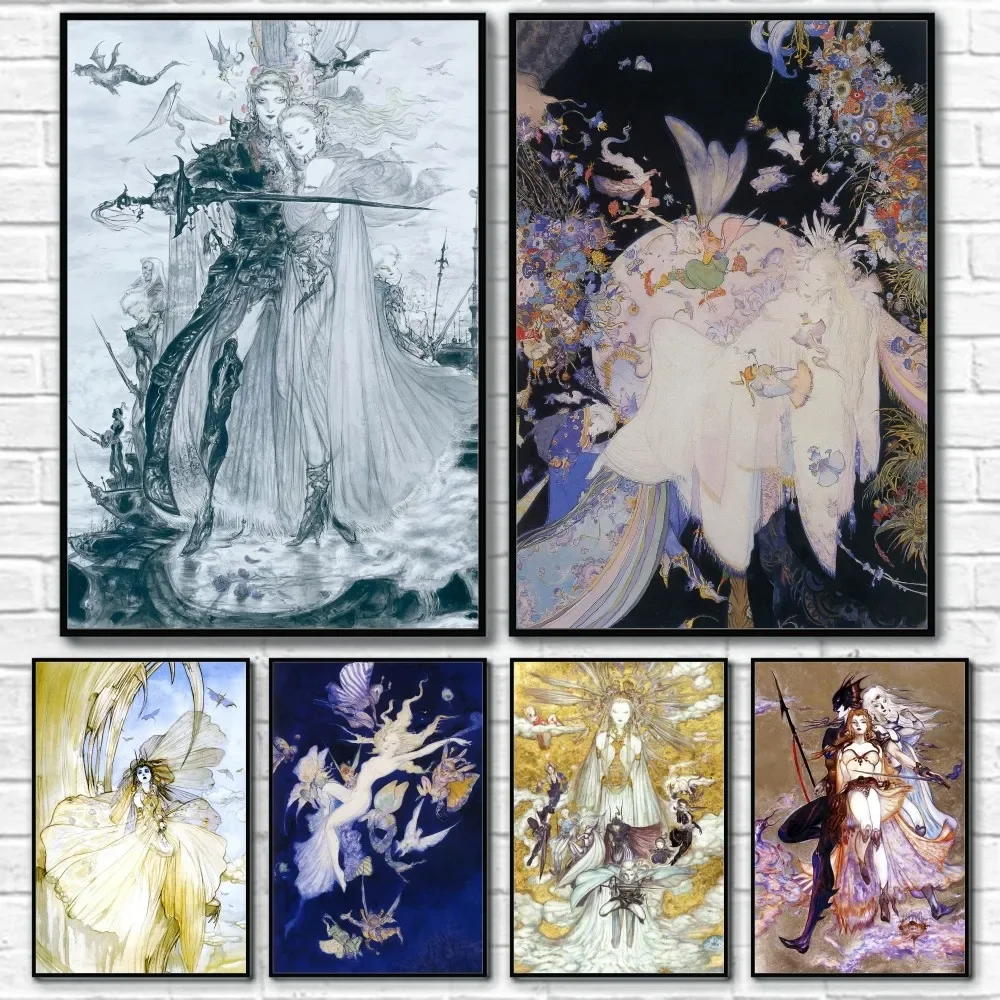 Home Improvement Game - Yoshitaka Amano Final Fantasy Game Luxe