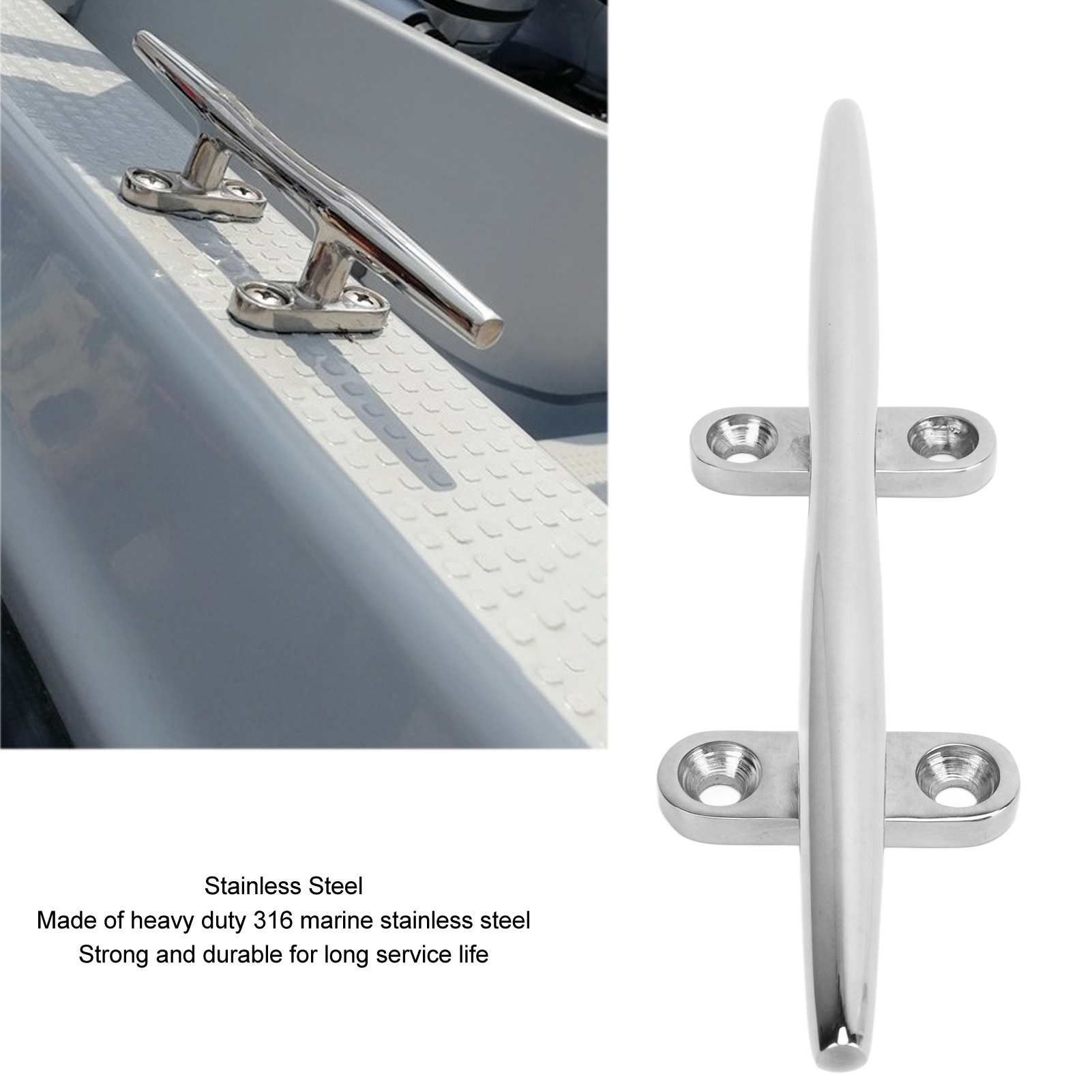 Bootklem Open Basis Heavy Duty - Deck Screw Stainless recensie en prijs