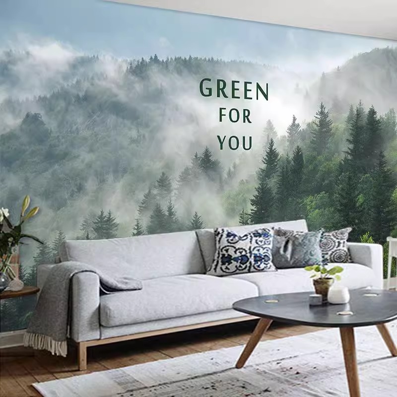 Aangepaste muurschildering Mis - Home Improvement Background recensie en prijs