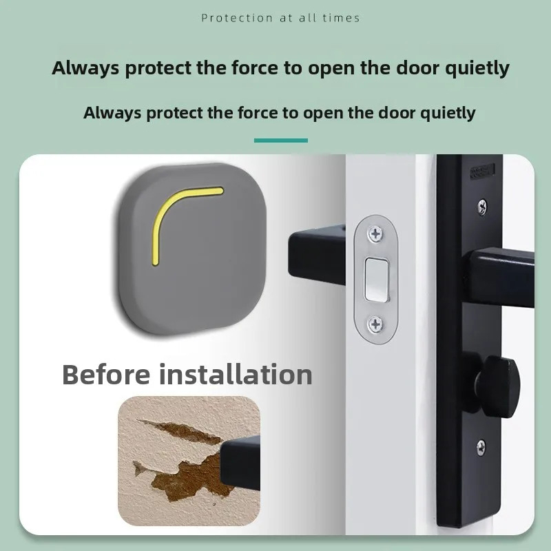 1/2PCS Siliconen Bumper Deurst - Door Stopper Rubber recensie en prijs