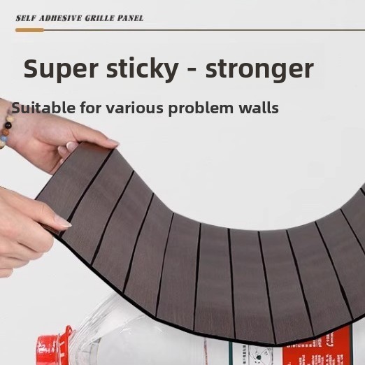 3D zelfklevende houtnerf wand  - Home Improvement Background recensie en prijs